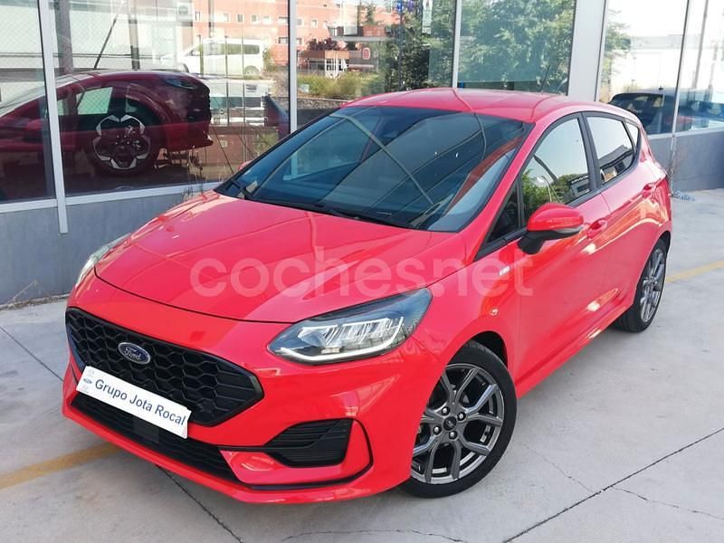 Rojo Usado 2022 Ford Fiesta ST-Line Utilitario | 16.490 € (Precio justo) - Imagen 1/4