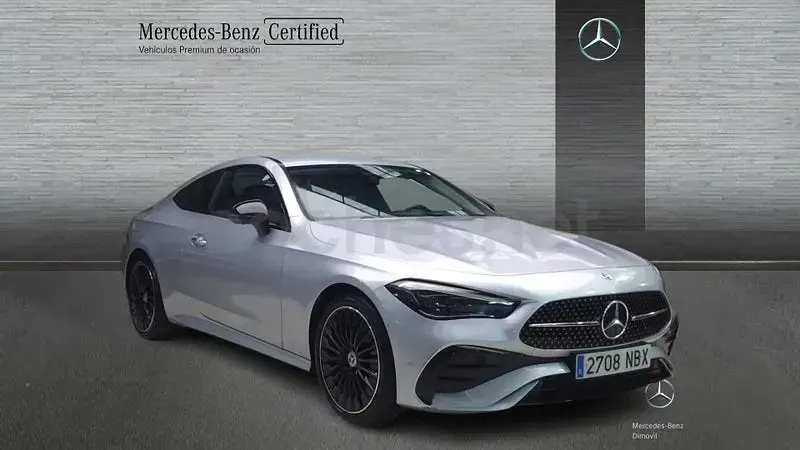Usado Mercedes CLE220 197 CV (144 kW) 2025 Gris / plata Coupe
