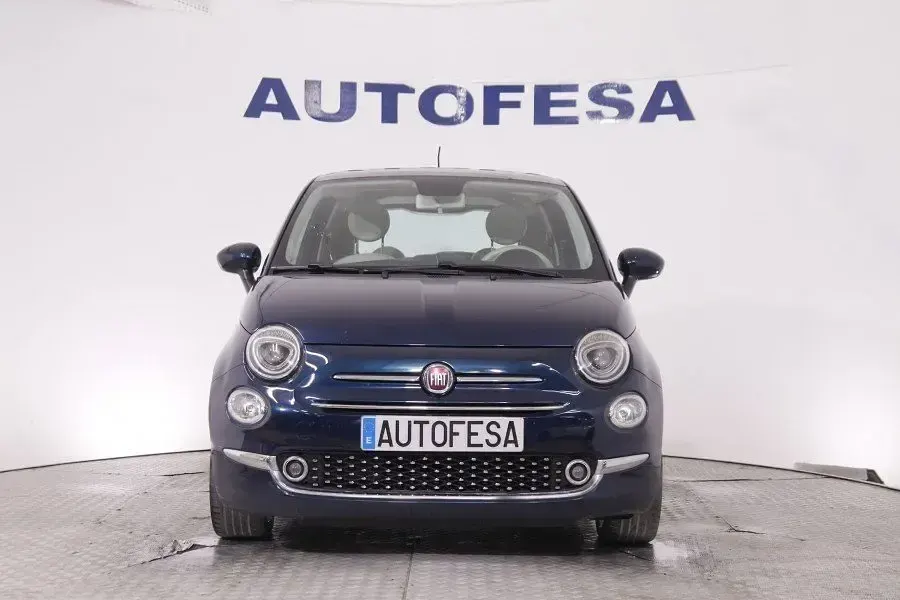 Usado Fiat 500 Lounge 69 CV (50 kW) 2019 Azul Utilitario