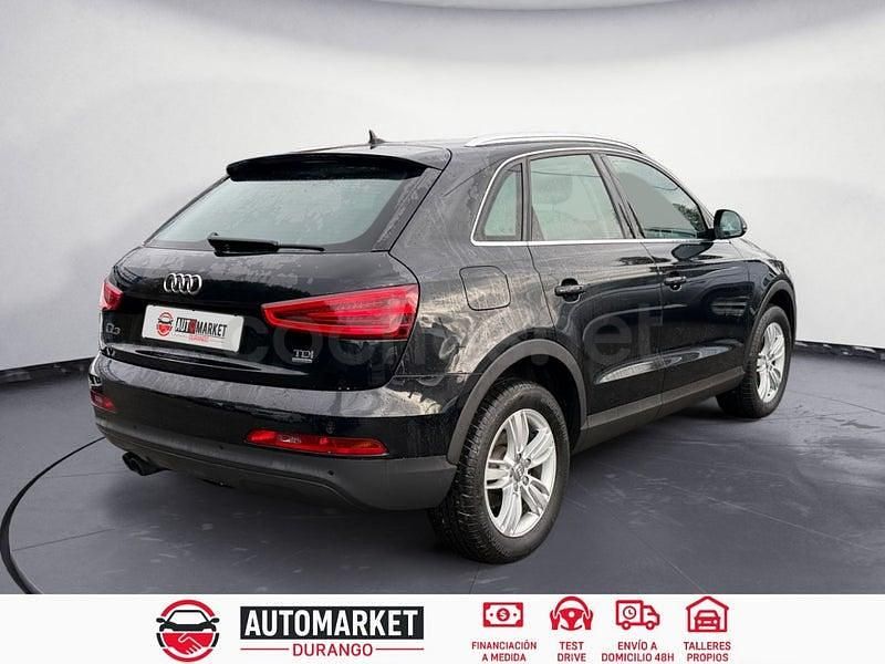 Usado Audi Q3 S-Line 177 CV (130 kW) 2014 Negro SUV