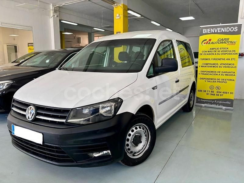 Blanco Usado 2018 VW Caddy Edition Monovolumen | 8995 € (Super precio) - Imagen 1/4