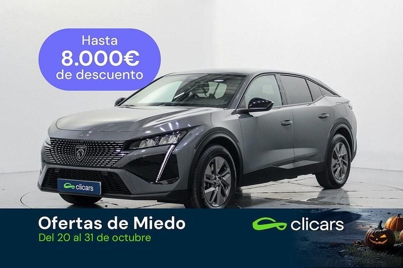 Gris Usado 2024 Peugeot 408 Allure Berlina | 28.990 € (Precio justo) - Imagen 1/4