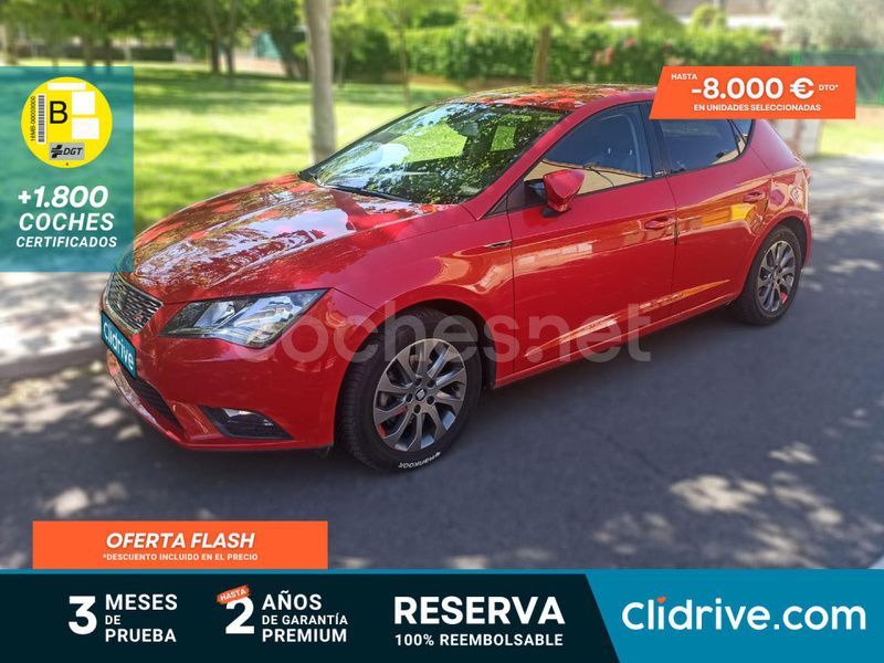 Rojo Usado 2015 Seat Leon I-Tech Berlina | 9990 € (Buen precio) - Imagen 1/3