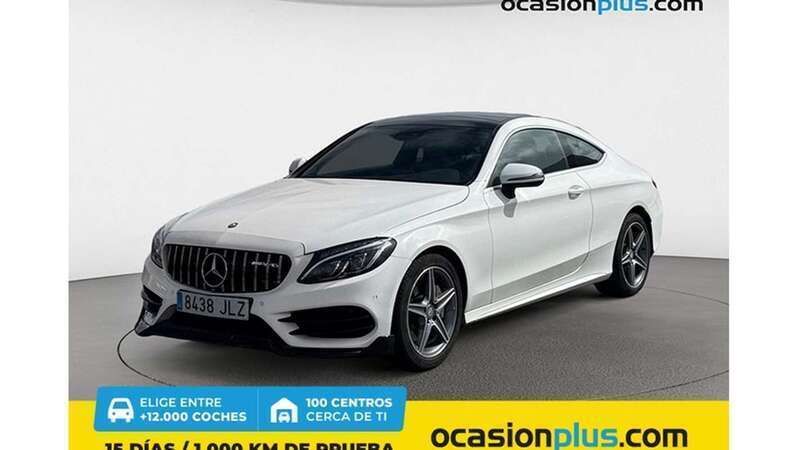 Blanco Usado 2016 Mercedes C250 AMG line Coupe | 26.250 € (Buen precio) - Imagen 1/1