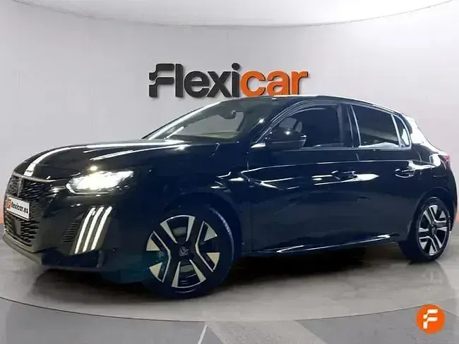 Usado Peugeot 208 Allure 100 CV (73 kW) 2025 Negro Utilitario