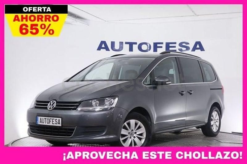 Usado VW Sharan Comfortline 150 CV (110 kW) 2012 Gris Monovolumen