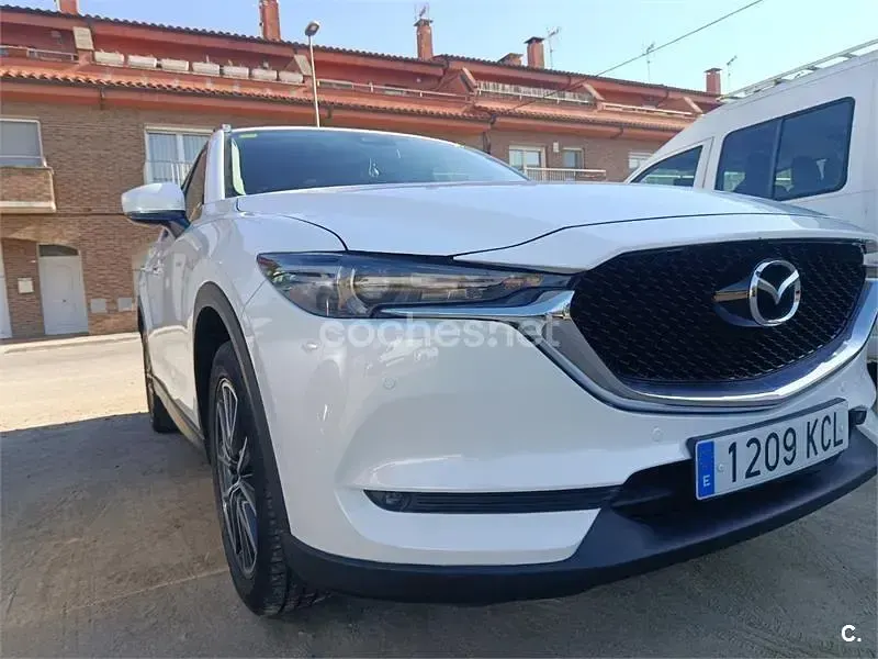 Usado Mazda CX-5 150 CV (110 kW) 2017 Blanco SUV
