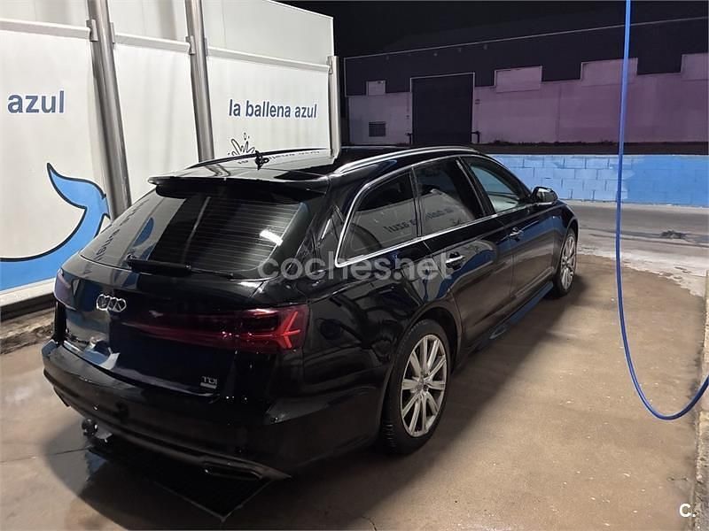 Usado Audi A6 190 CV (139 kW) 2016 Negro Familiar