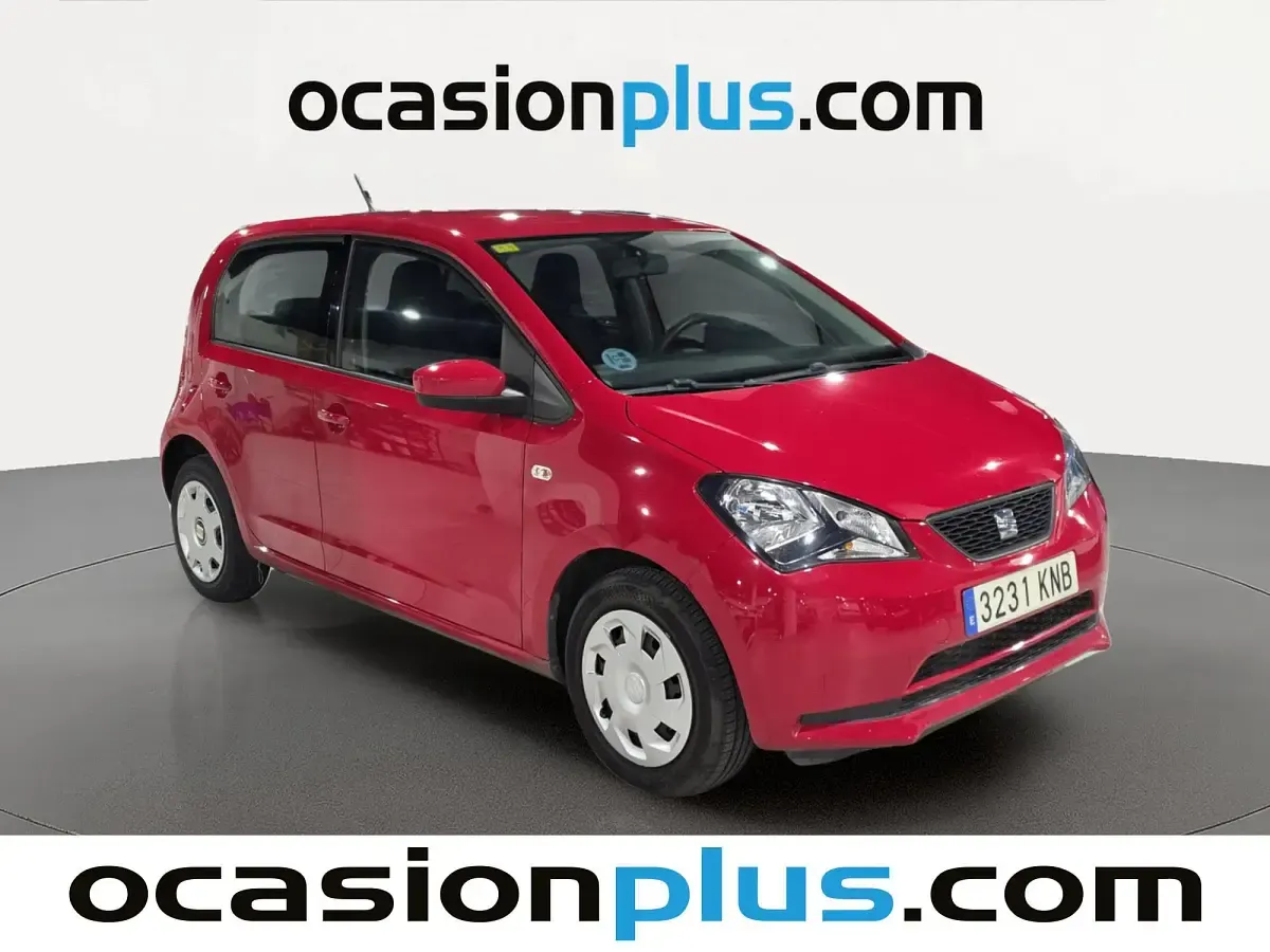 Usado Seat Mii Style 75 CV (55 kW) 2018 Rojo Utilitario