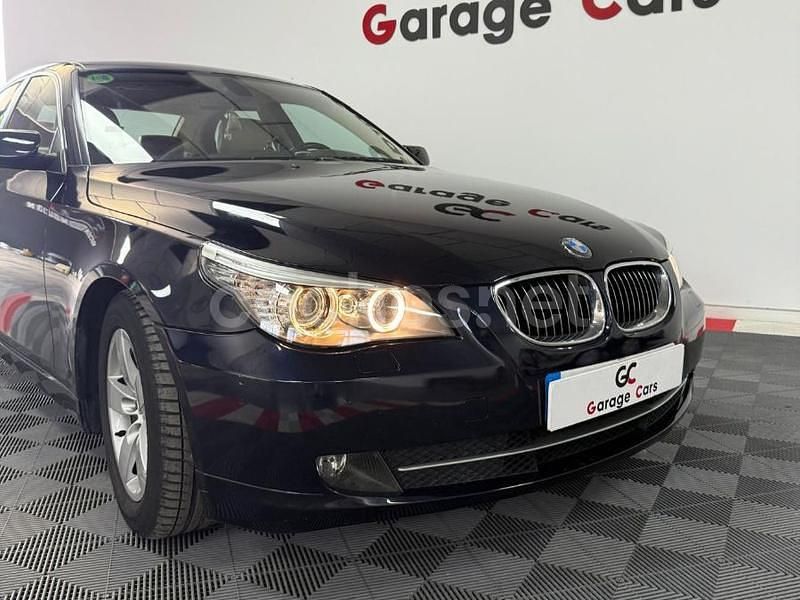 Azul Usado 2008 BMW 523 Familiar | 6500 € - Imagen 1/4