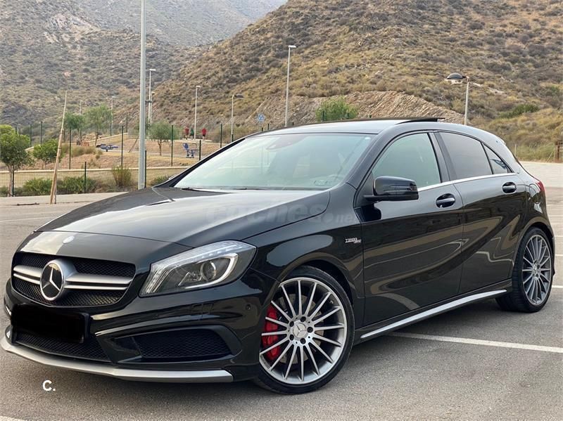 Usado Mercedes A45 AMG AMG 360 CV (264 kW) 2014 Negro Berlina