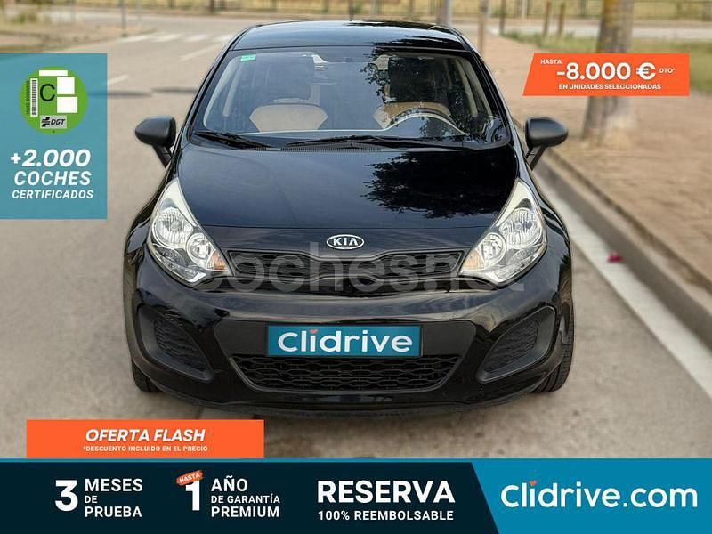 Negro Usado 2012 Kia Rio Berlina | 7790 € (Precio justo) - Imagen 1/3