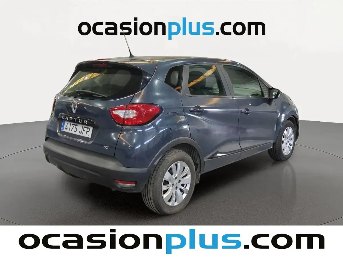 Usado Renault Captur Intens 90 CV (66 kW) 2015 Azul SUV