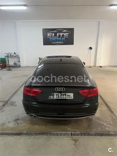 Usado Audi A5 Sportback S-Line 190 CV (139 kW) 2015 Negro Utilitario