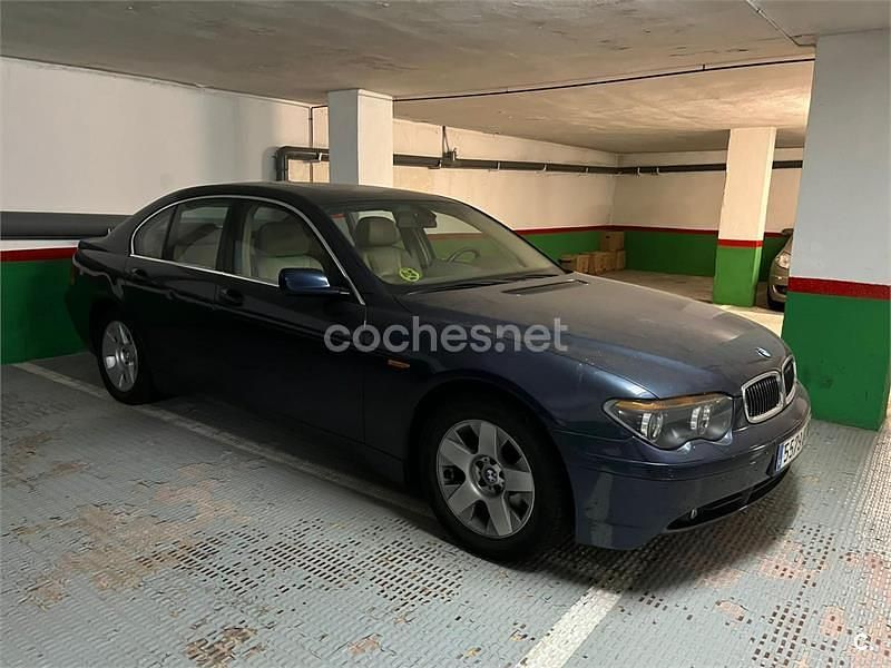 Usado BMW 745 333 CV (244 kW) 2002 Azul Berlina