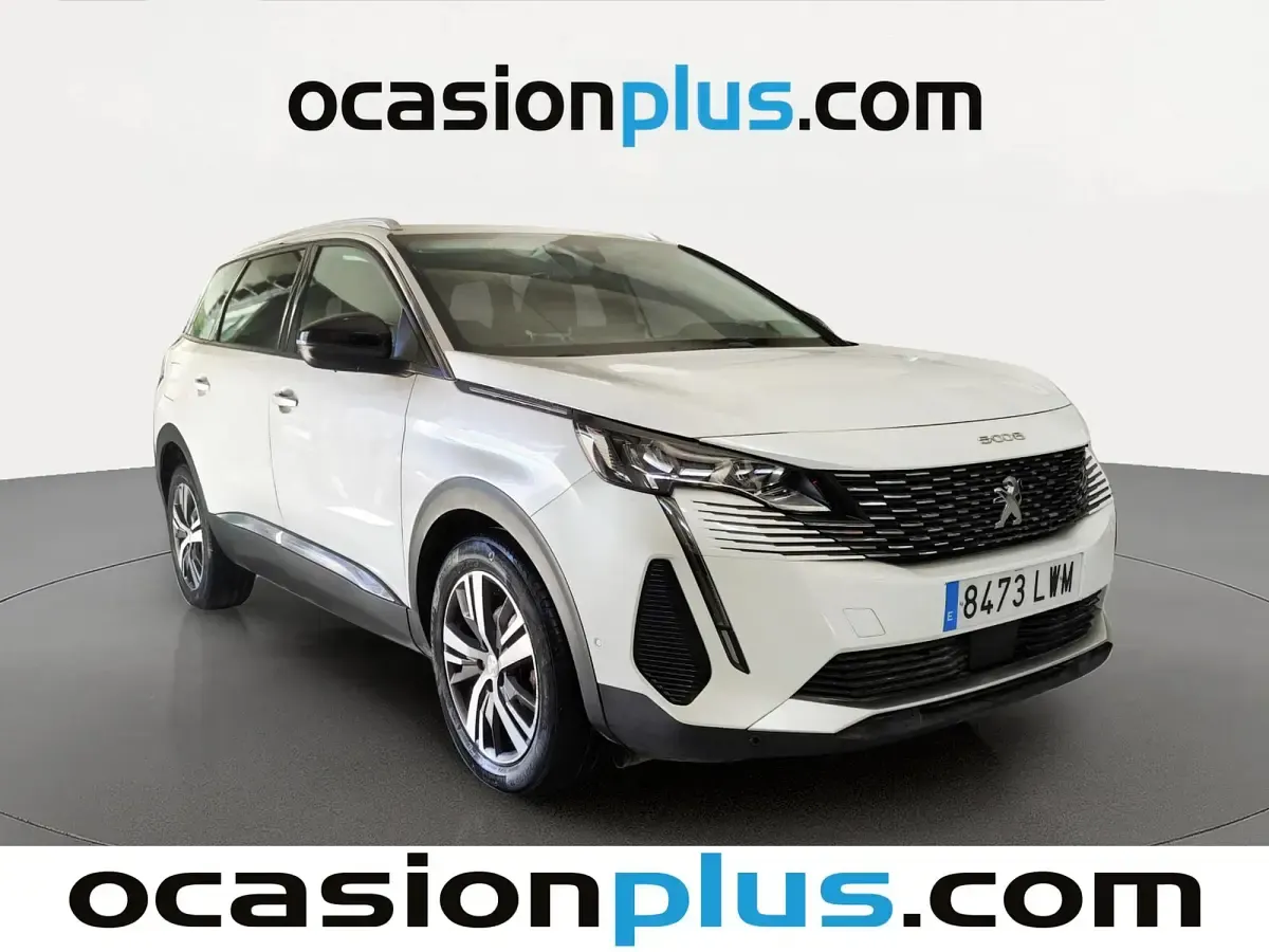 Käytetty Peugeot 5008 Allure 131 HP (96 kW) 2022 Valkoinen Katumaasturi