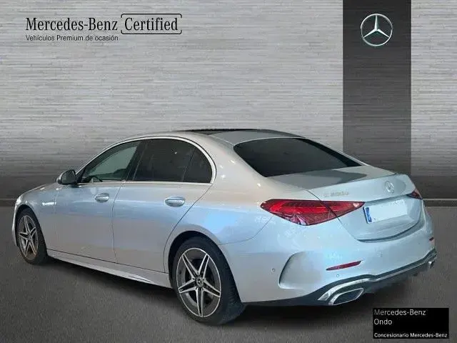 Usado Mercedes C200 163 CV (119 kW) 2023 Plata hightech