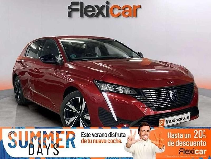 Rojo Usado 2023 Peugeot 308 Allure Berlina | 16.590 € (Super precio) - Imagen 1/4
