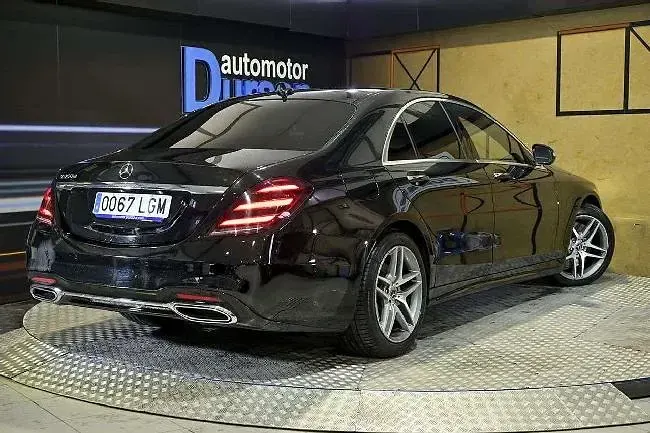Usado Mercedes S350 286 CV (210 kW) 2020 Negro Berlina