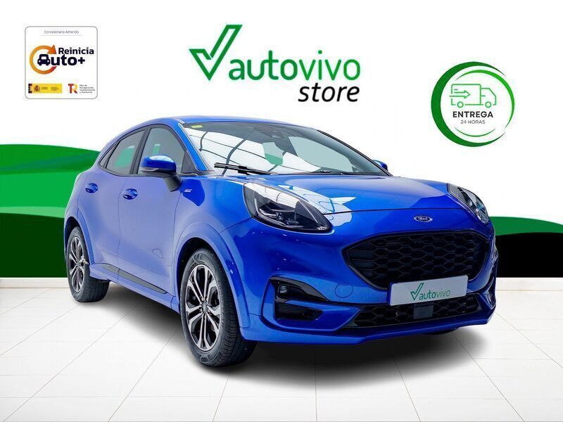 Azul Usado 2021 Ford Puma ST-Line SUV | 17.700 € (Buen precio) - Imagen 1/4