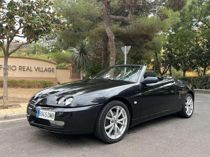 Negro Usado 2005 Alfa Romeo Spider Descapotable | 9200 € - Imagen 1/4
