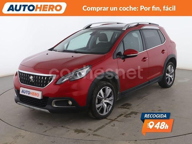 Rojo Usado 2017 Peugeot 2008 Allure SUV | 11.499 € (Precio justo) - Imagen 1/3