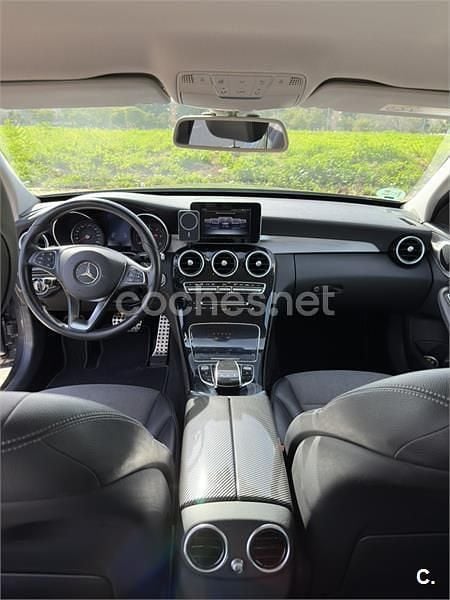 Usado Mercedes C220 Avantgarde 170 CV (125 kW) 2015 Gris / plata Berlina