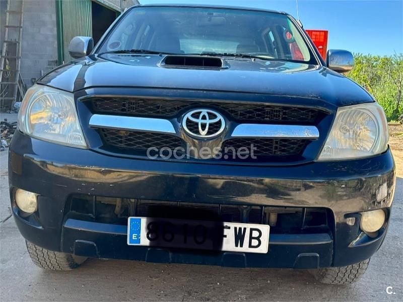 Usado Toyota HiLux 171 CV (125 kW) 2007 Negro Pickup/Camioneta