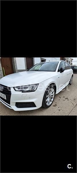 Usado Audi A4 S-Line 150 CV (110 kW) 2018 Blanco Familiar