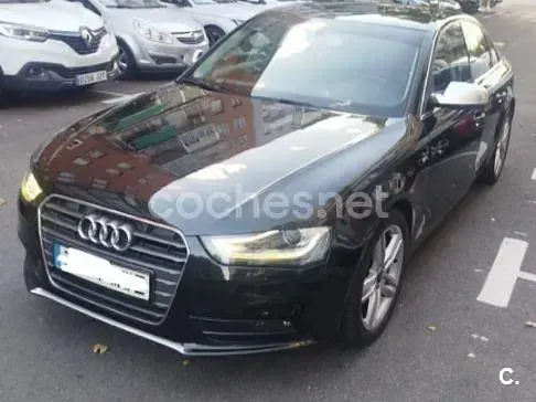Usado Audi A4 170 CV (125 kW) 2014 Negro Berlina