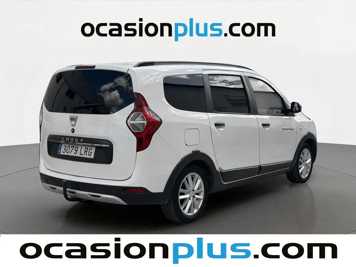 Usado Dacia Lodgy 116 CV (85 kW) 2021 Blanco Monovolumen
