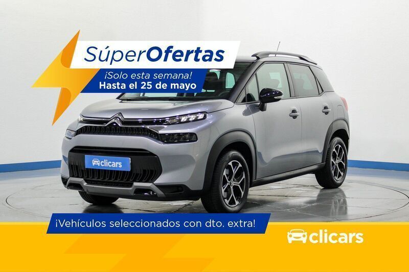 Gris Usado 2024 Citroën C3 Aircross PureTech SUV | 13.490 € (Buen precio) - Imagen 1/4