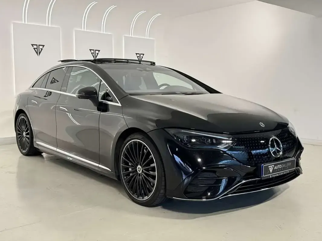 Usado Mercedes EQE500 300 kW (408 CV) 2023 Negro Berlina