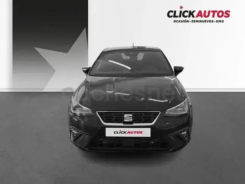 Usado Seat Ibiza FR 115 CV (84 kW) 2025 Negro Utilitario