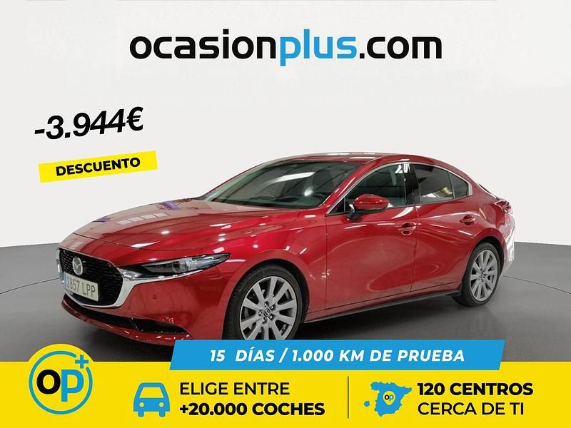 Usado Mazda 3 122 CV (89 kW) 2021 Rojo