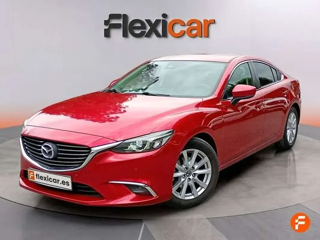 Używany Mazda 6 Edition 150 KM (110 kW) 2017 Czerwony Sedan/Limuzyna