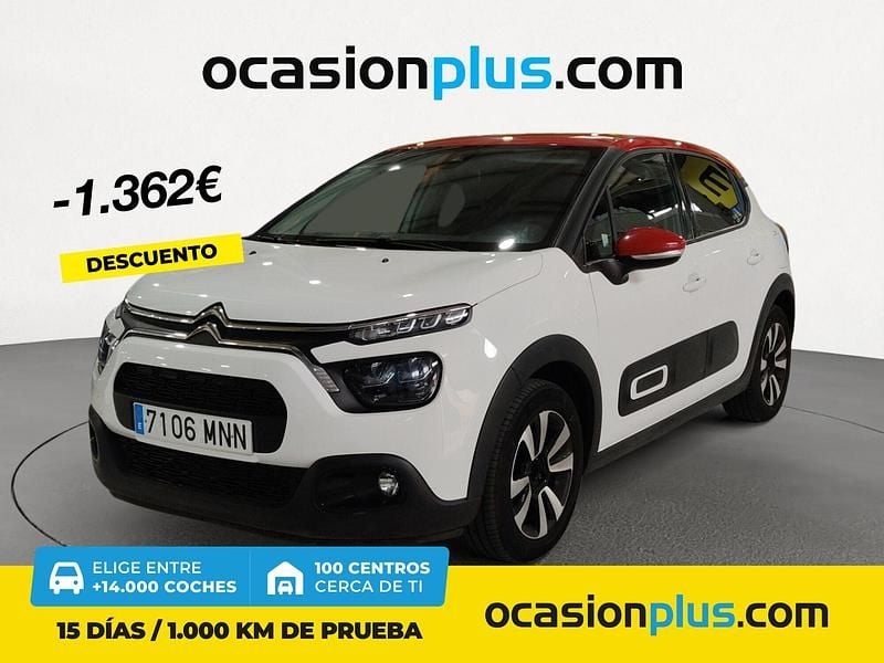 Blanco Usado 2024 Citroën C3 PureTech Utilitario | 14.990 € (Un poco caro) - Imagen 1/4