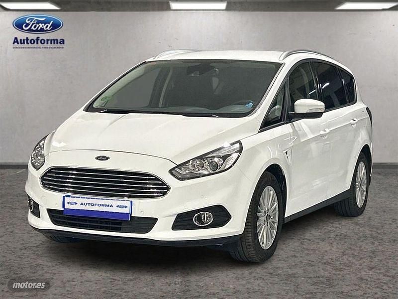 Usado Ford S-MAX Trend 120 CV (88 kW) 2017 Blanco Monovolumen