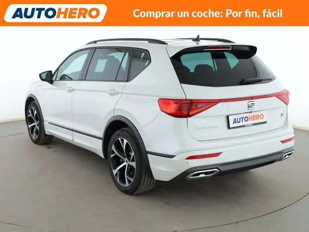 Usado Seat Tarraco FR 245 CV (180 kW) 2021 Blanco SUV
