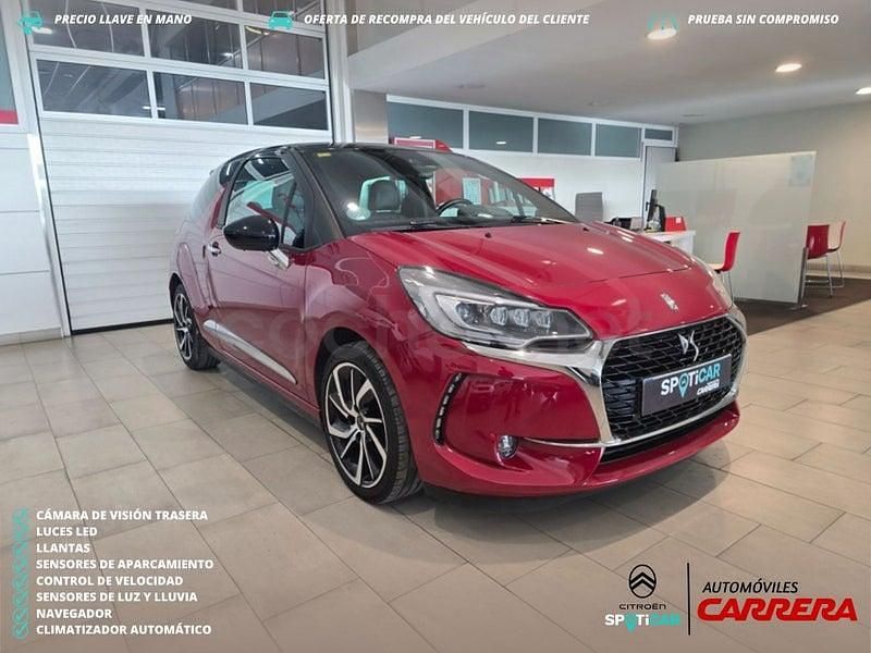 Usado DS Automobiles DS3 120 CV (88 kW) 2016 Granate Berlina