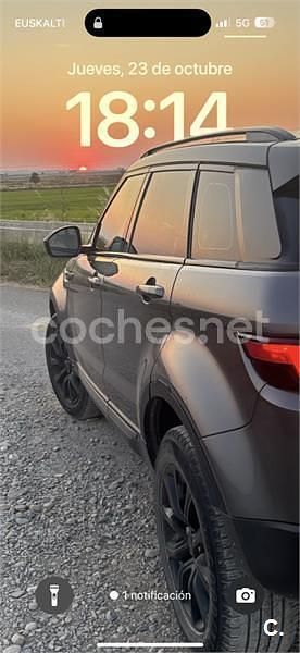 Usado Land Rover Range Rover evoque HSE 150 CV (110 kW) 2017 Gris / plata SUV