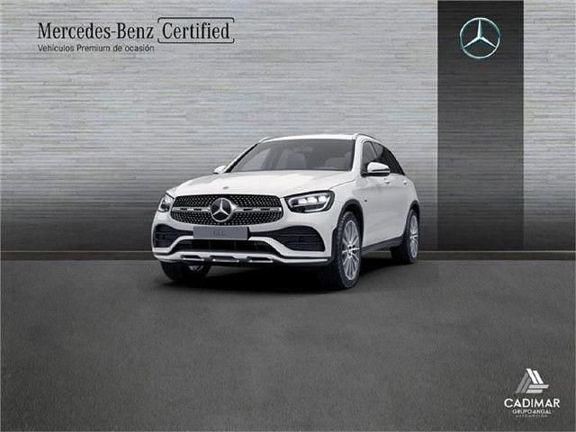 Blanco Usado 2021 Mercedes GLC300e AMG line SUV | 44.900 € (Super precio) - Imagen 1/4