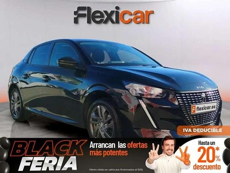 Negro Usado 2022 Peugeot 208 Style Utilitario | 11.490 € (Precio justo) - Imagen 1/4