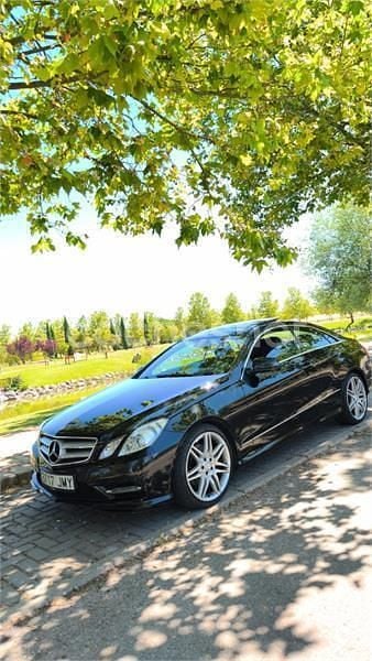 Usado Mercedes E350 Elegance 231 CV (169 kW) 2012 Negro Coupe