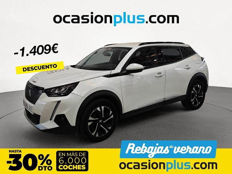 Blanco Usado 2021 Peugeot 2008 Allure SUV | 15.500 € (Precio justo) - Imagen 1/4