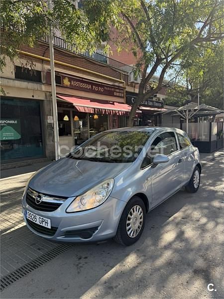 Azul Usado 2009 Opel Corsa Sport Berlina | 3400 € (Precio justo) - Imagen 1/4