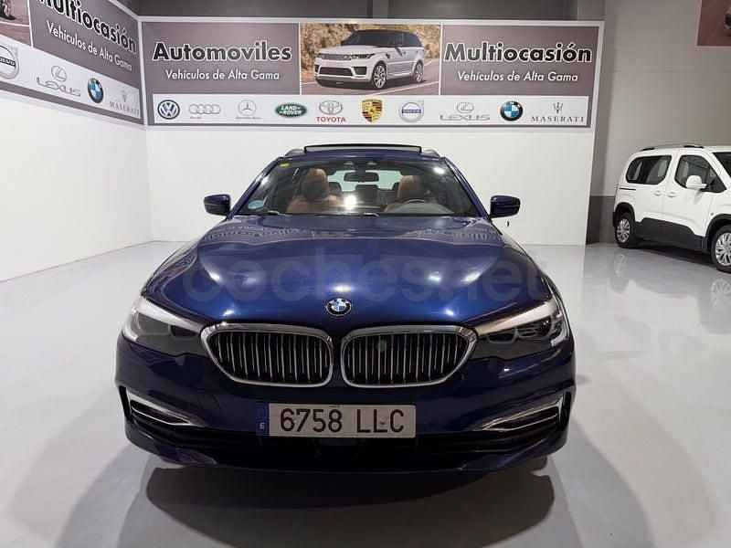 Usado BMW 530 265 CV (194 kW) 2018 Azul Familiar