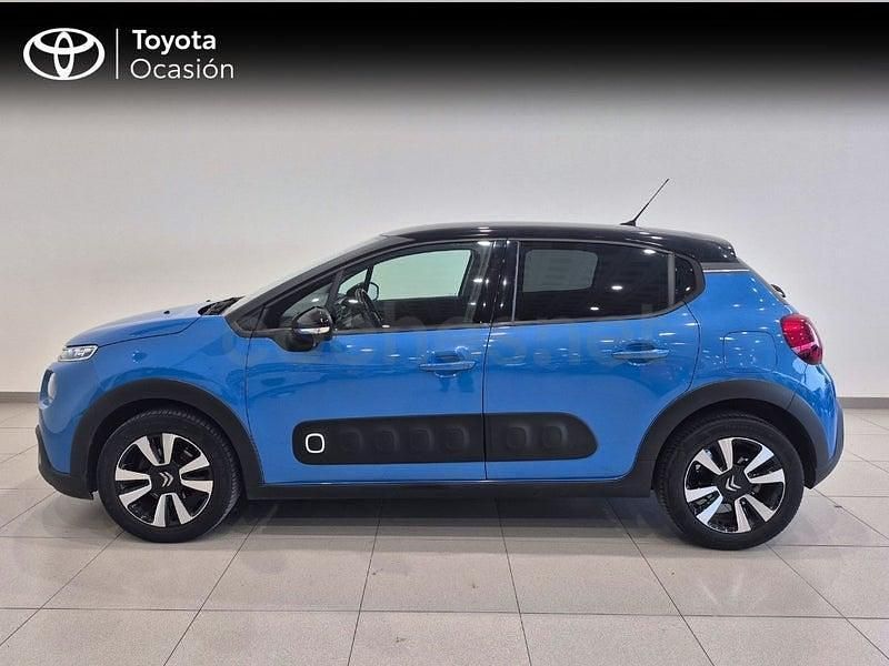 Usado Citroën C3 Shine 99 CV (72 kW) 2019 Azul Utilitario