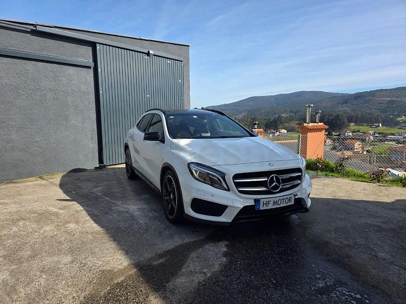 Usado Mercedes GLA220 AMG line 177 CV (130 kW) 2016 Blanco SUV