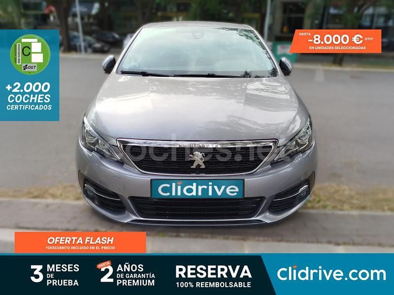 Gris / plata Usado 2020 Peugeot 308 Style Berlina | 7990 € (Super precio) - Imagen 1/3